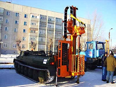 Буровая установка ГАЗ-34039 Ирбис