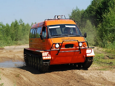 Поисково-спасательный вездеход ГАЗ-34039 Ирбис