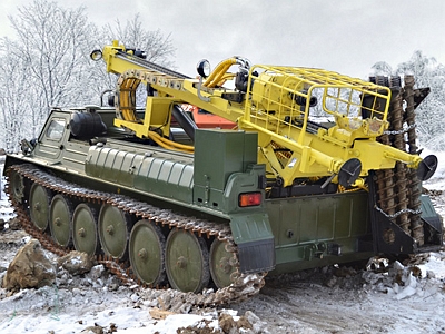 Буровая установка УГБ-001 на ГАЗ-34039