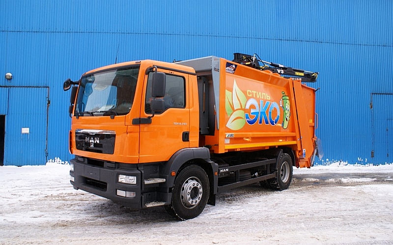 Ман 250 мусоровоз